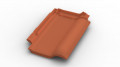 Roofing tile in nature red